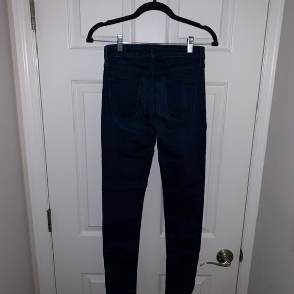 JustBlack Denim - High Rise Skinny Jean - Dark Denim - Size 26 - Picture 5 of 6